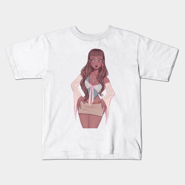 Cleo de Nile Kids T-Shirt by Anemonaii